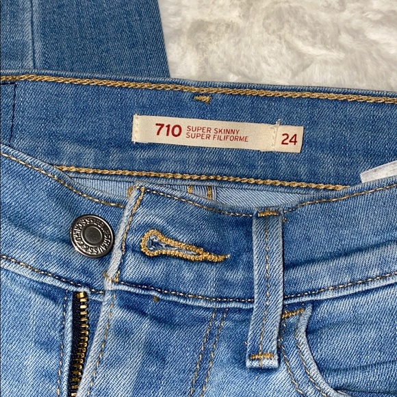 LEVIS 710 Super skinny Denim jeans - Picture 2 of 3